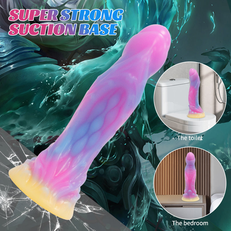 6 Inch Glow In The Dark Fantasy Anal Dildo
