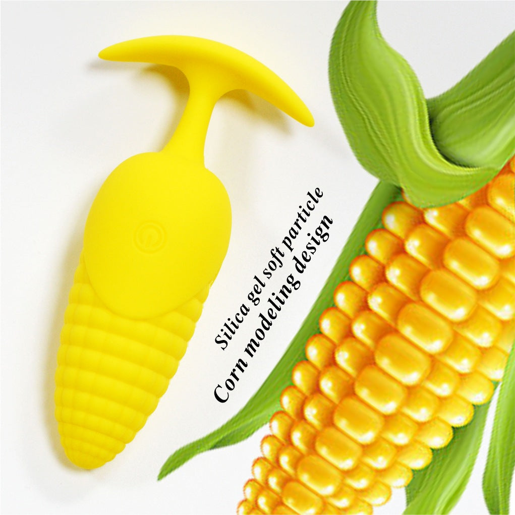 Corn Remote Control Vibrating Butt Plug Sex Toy