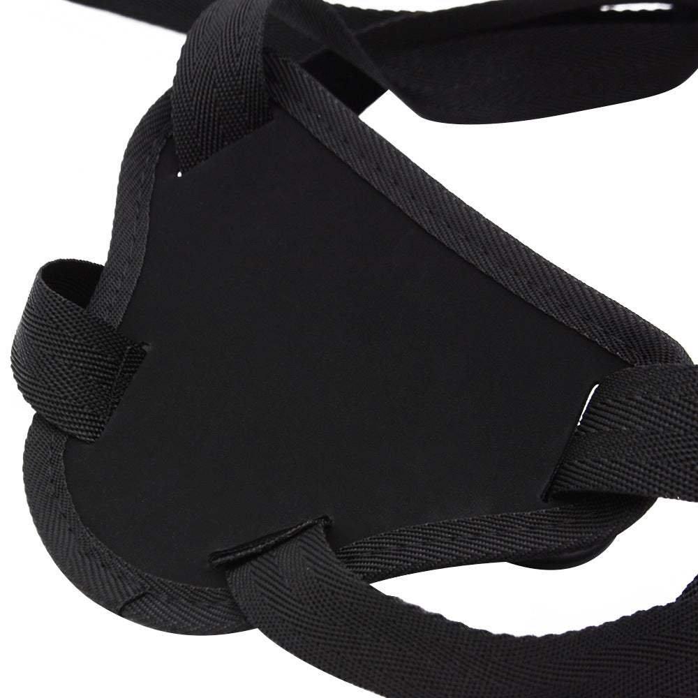 Lace Flower Black Plus Size Strap Ons