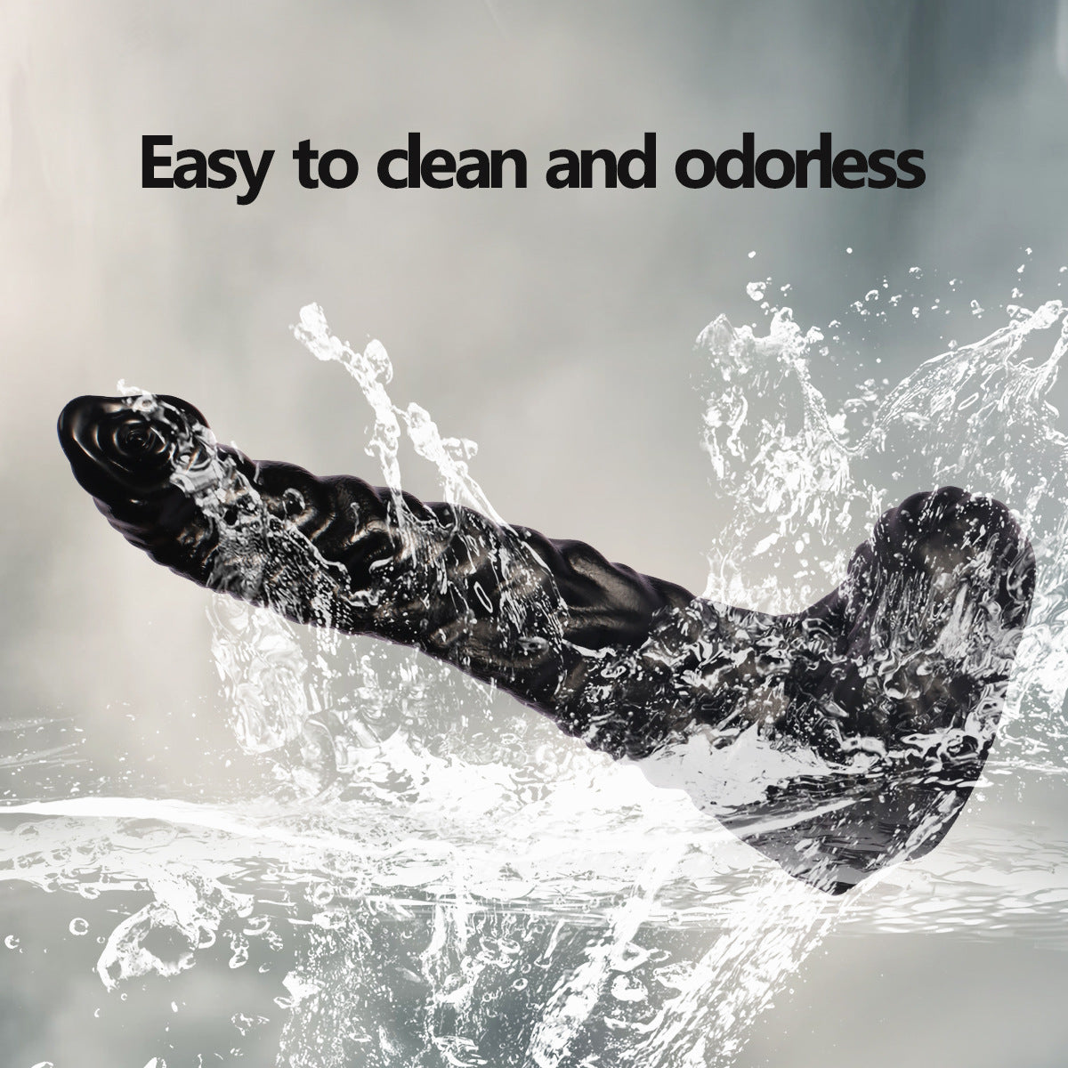 Black Custom Realistic Animal Elephant Dildo