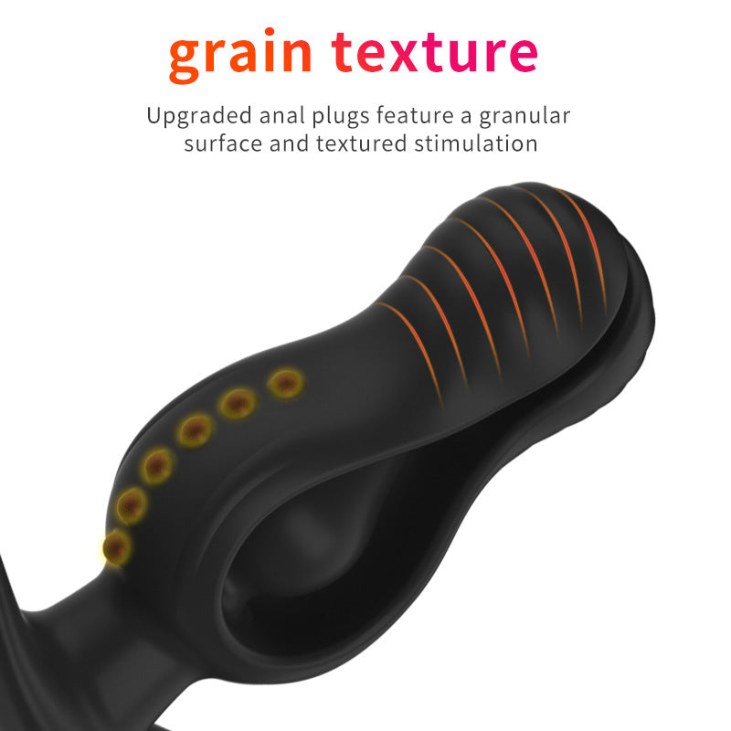New Big Black Inflatable Dildo Butt Plug