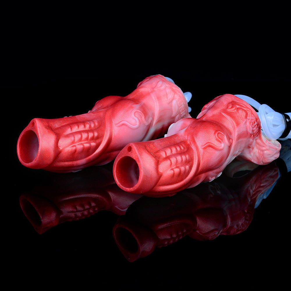 5 Inch Dog Knot Opening Cum Penis Sleeve