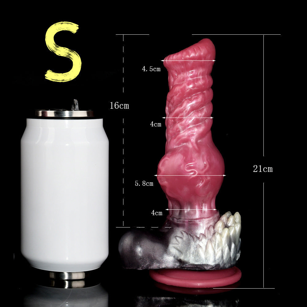 Pink Werewolf Giant Fantasy Monster Dildo