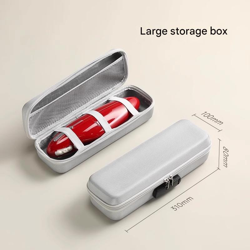 Canvas Zipper Combination Lock Storage Box