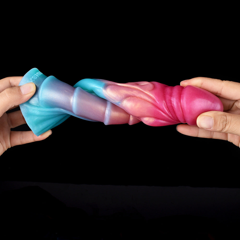 8 Inch Dragon Shaped Monster Silicone Penis Sleeve