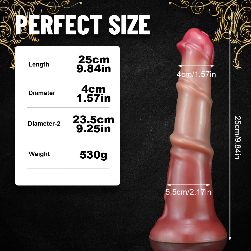 10 Inch Horse Soft Penis Anal Dildo
