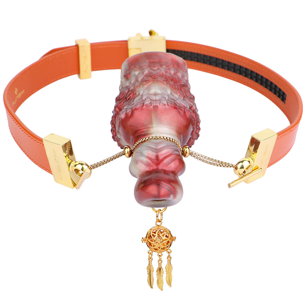 High End Silicone Fantasy Wolf Dildo Gag