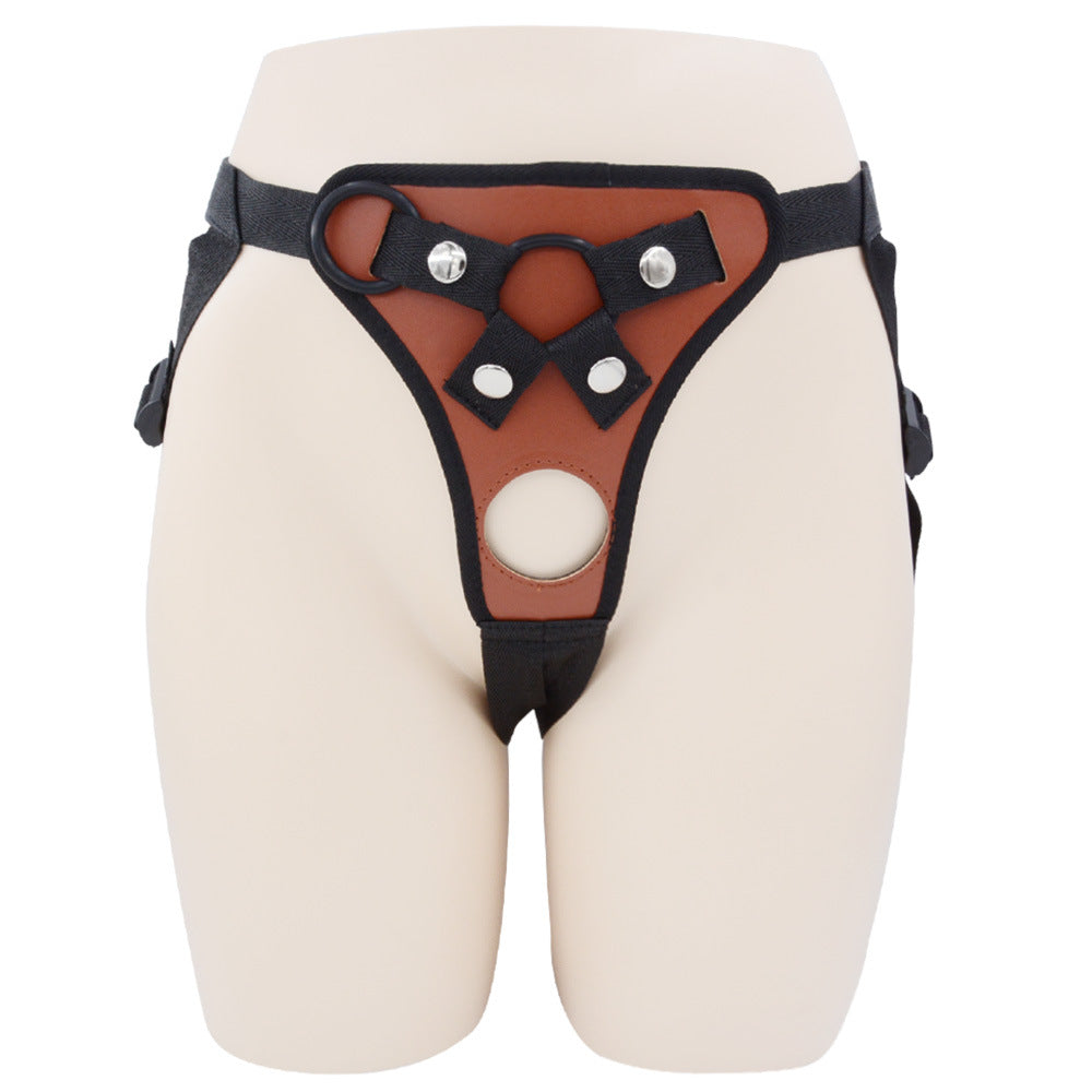 Brown Strap On Large Size Opening