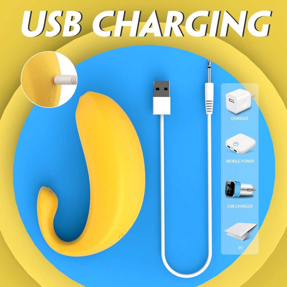 Small Banana Disguise G spot Remote Control Vibrator