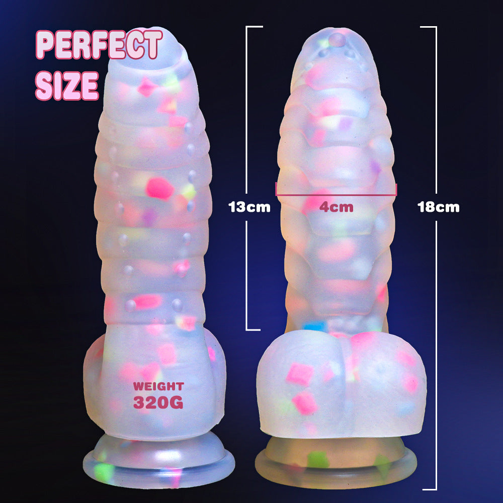 Glow In The Dark Dragon 7 Inch Fantasy Dildo