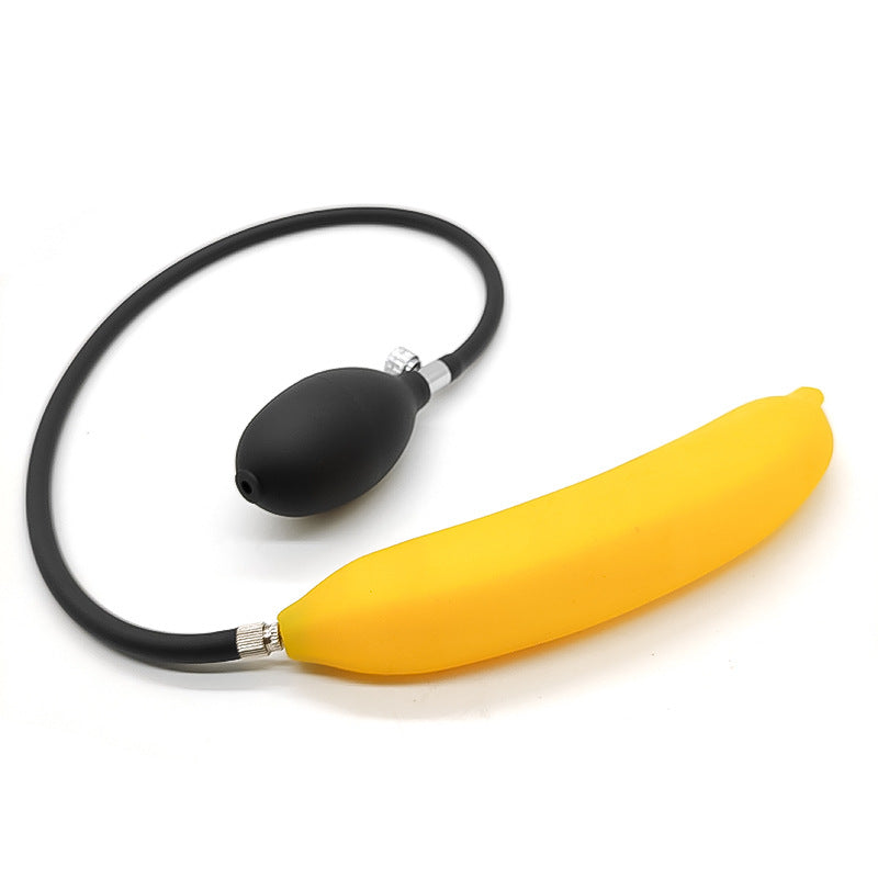 Funny Banana Inflatable Butt Plug Dildo