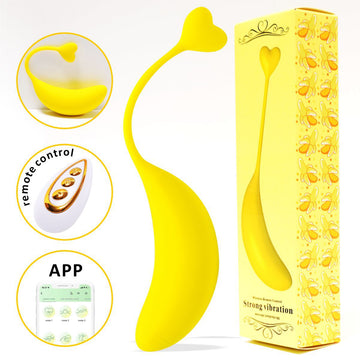 Remote Control Interactive Banana Vibrator Egg