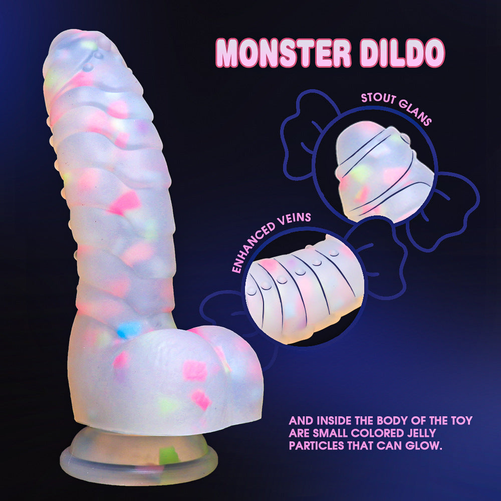 Glow In The Dark Dragon 7 Inch Fantasy Dildo