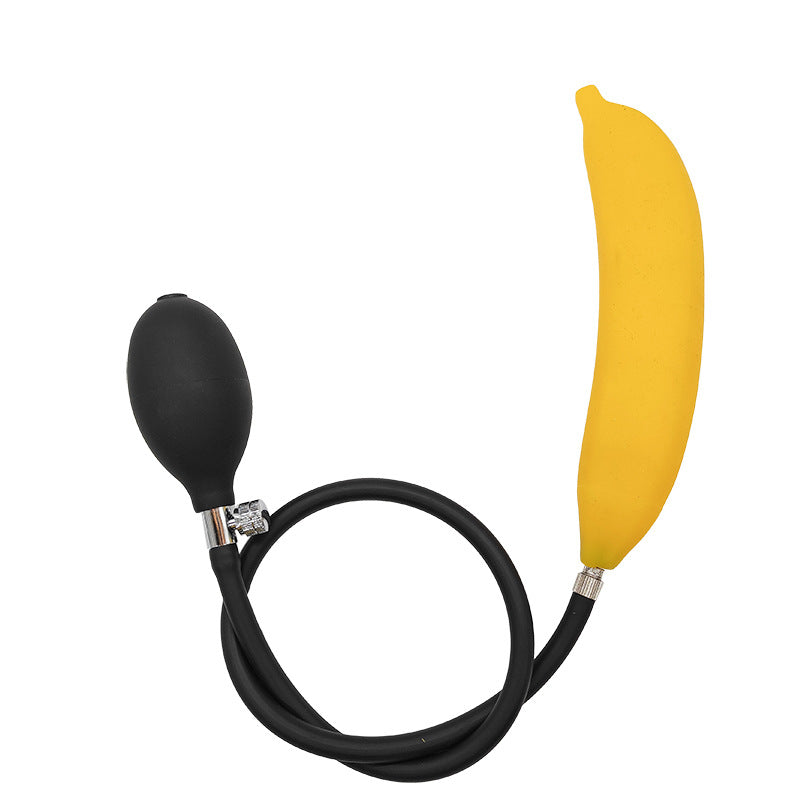 Funny Banana Inflatable Butt Plug Dildo
