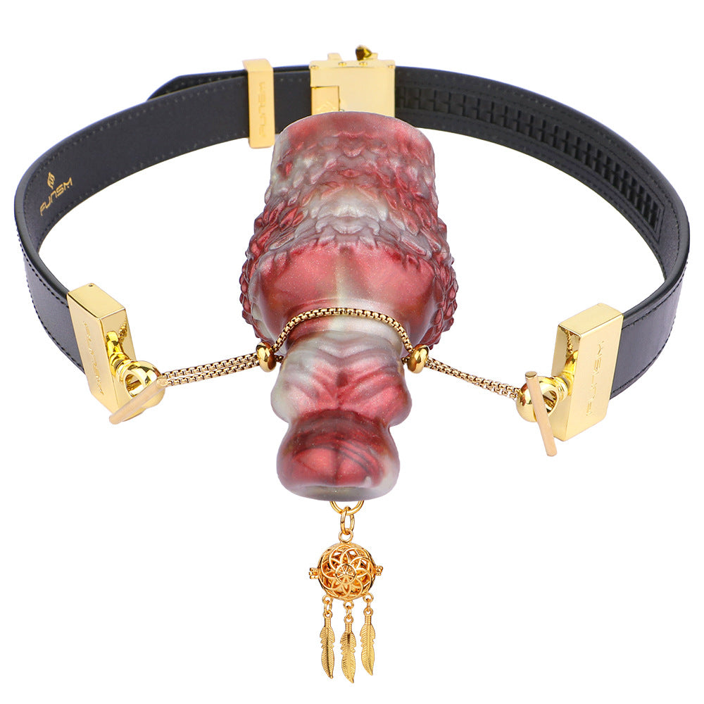 High End Silicone Fantasy Wolf Dildo Gag