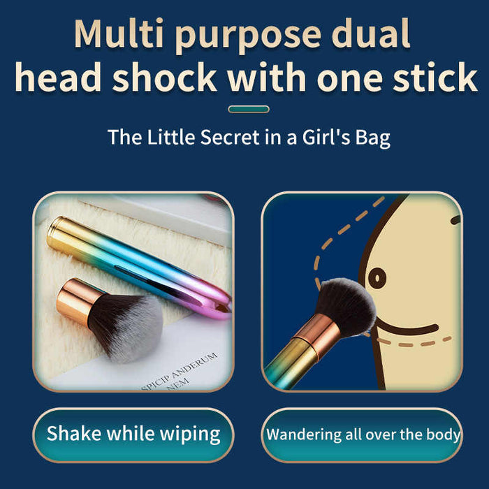 Colorful Makeup Brush Adult Toys Bullet Vibrator