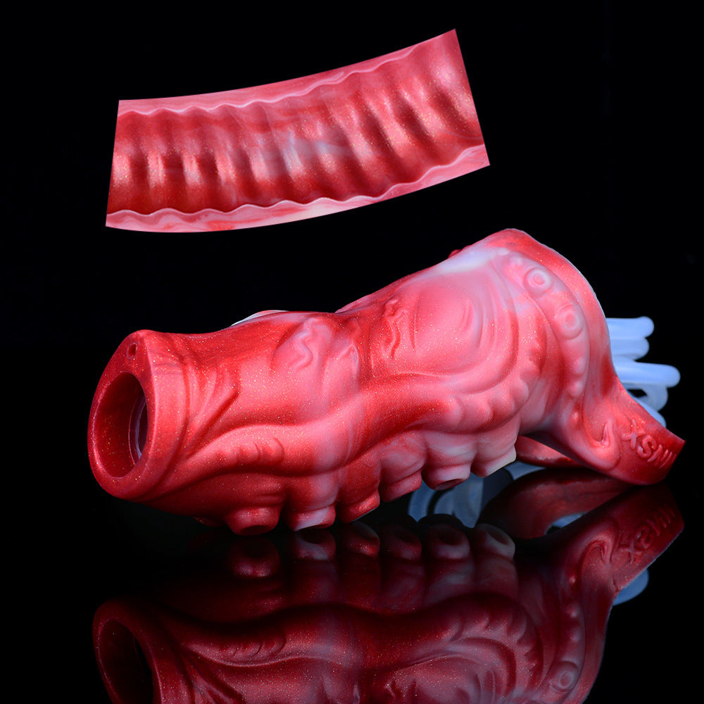 Monster Tentacle Silicone Spermable Penis Sleeve