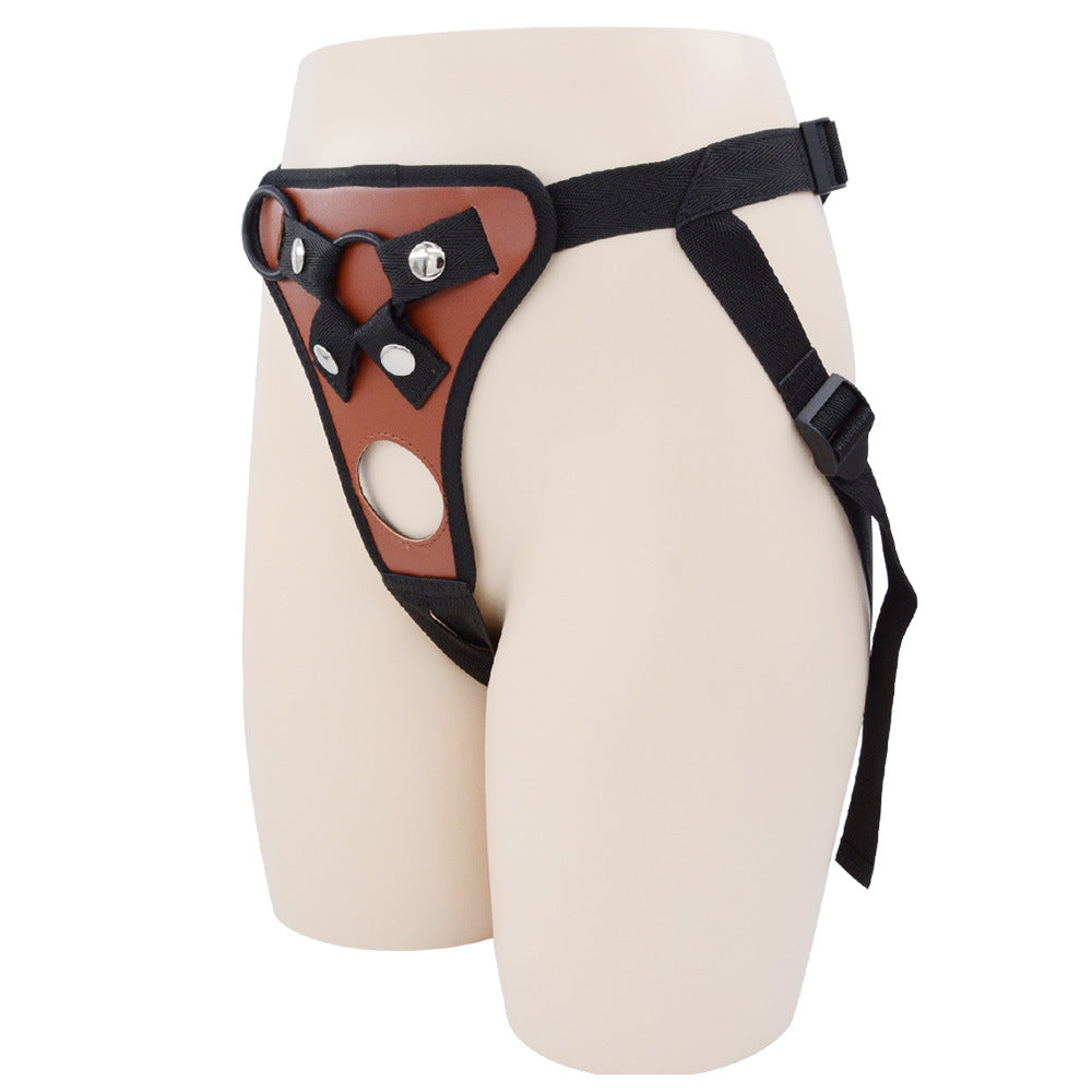 Brown Strap On Large Size Opening