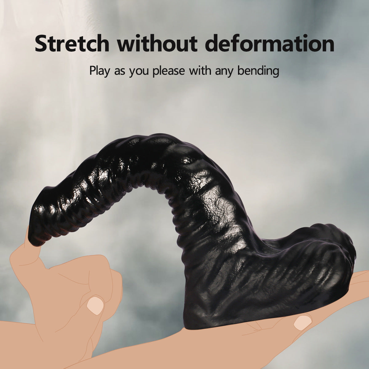 Black Custom Realistic Animal Elephant Dildo