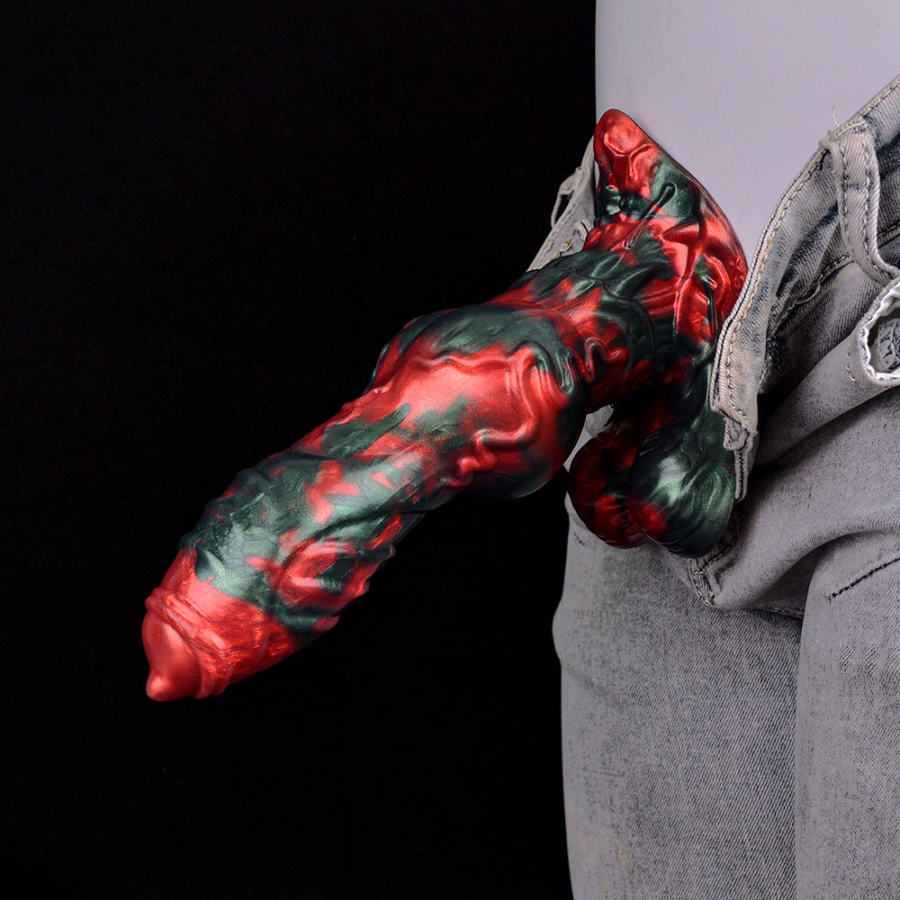 8.5 Inch Fantasy Silicone Dog Dildo