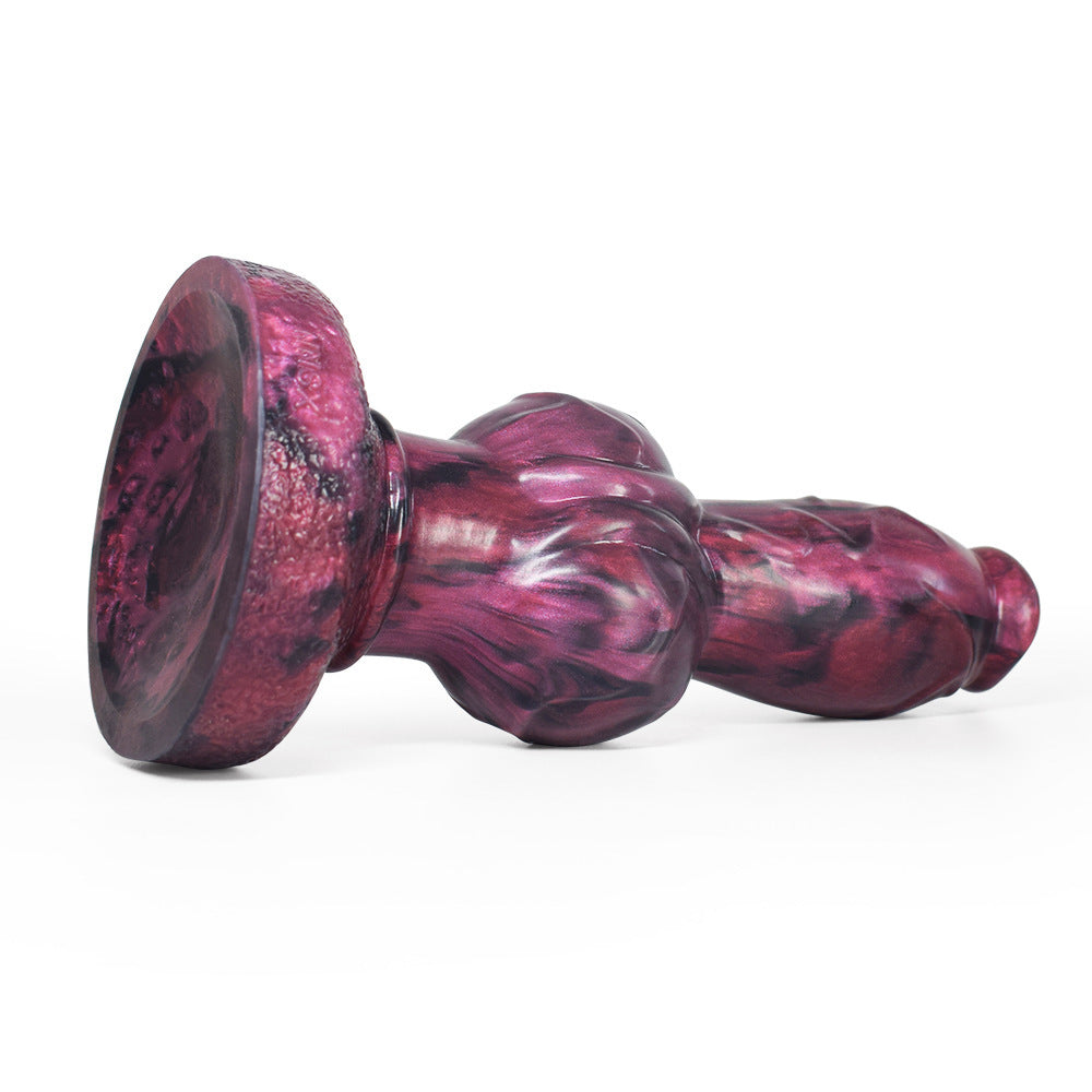8 Inch Silicone Dog Cock Strap On Dildo