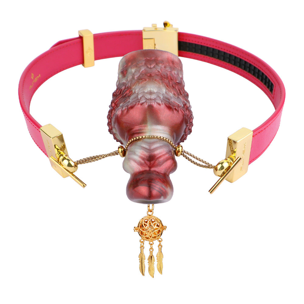 High End Silicone Fantasy Wolf Dildo Gag