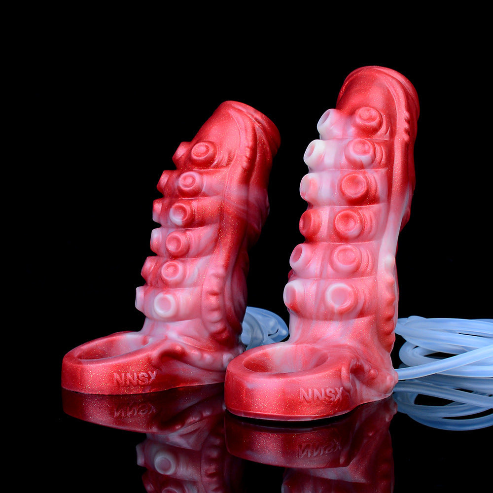 Monster Tentacle Silicone Spermable Penis Sleeve