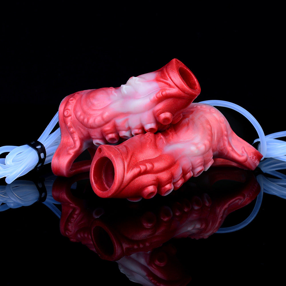 Monster Tentacle Silicone Spermable Penis Sleeve