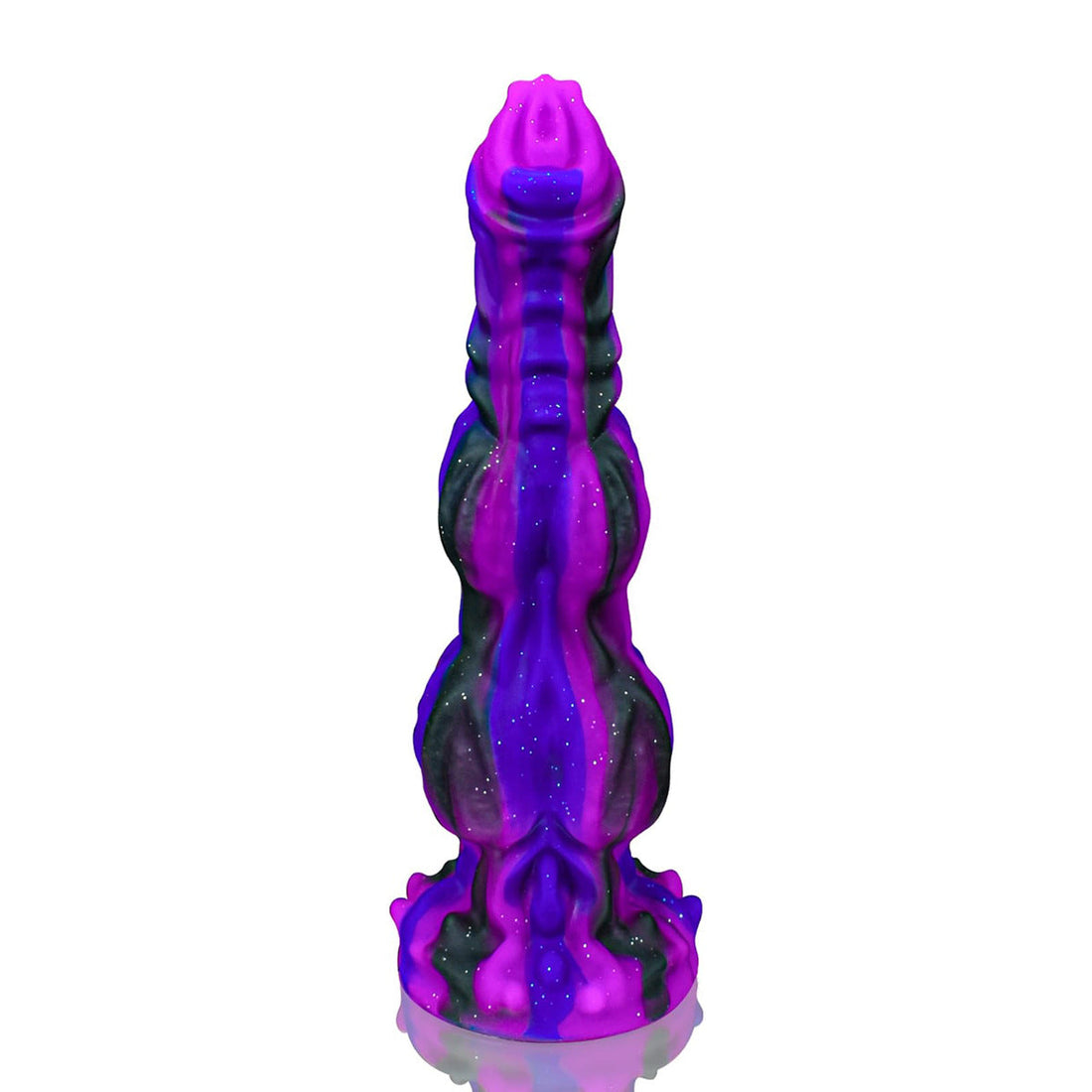 9 Inch Flash Fantasy Purple Monster Dildo