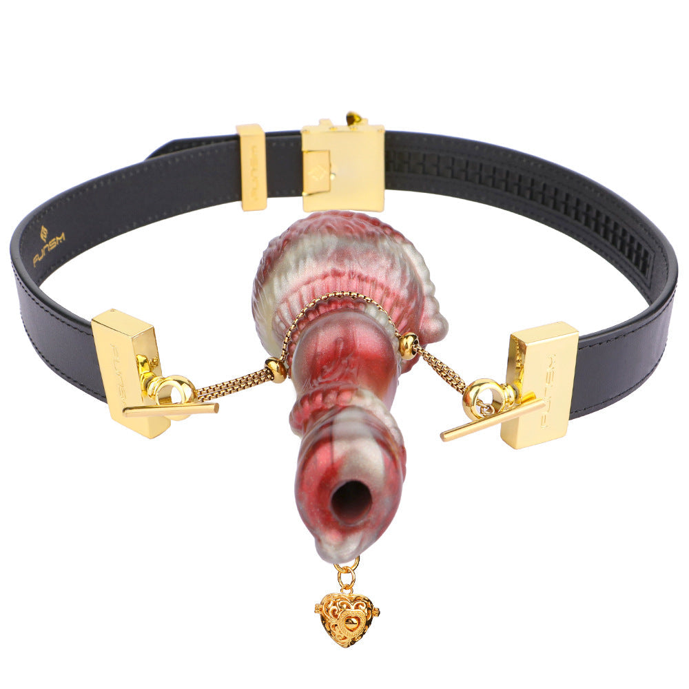 Fantasy Horse Cock Silicone Dildo Gag
