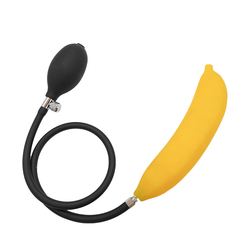 Funny Banana Inflatable Butt Plug Dildo