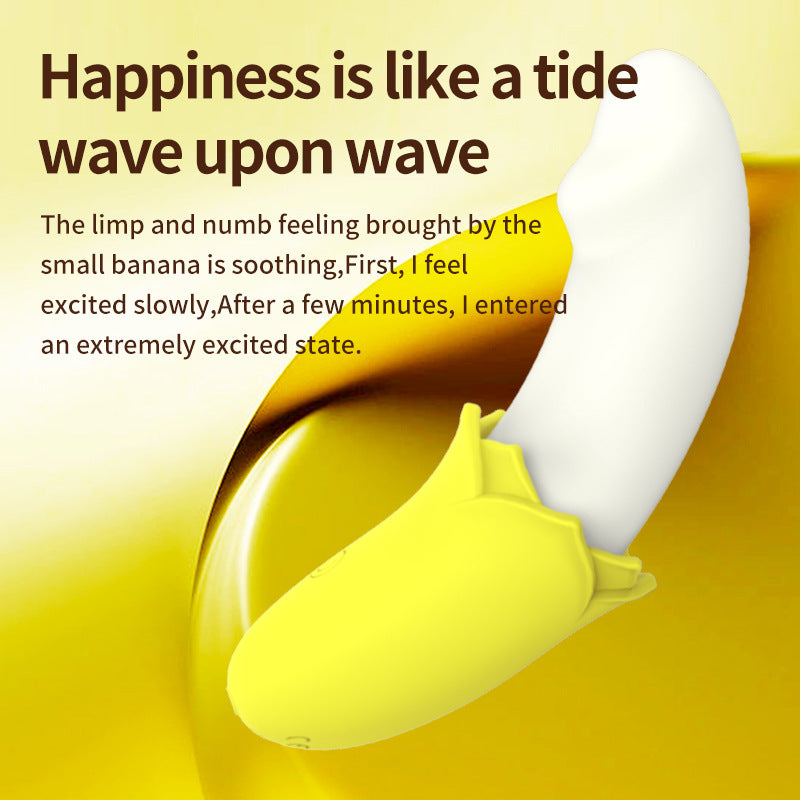 Mini Clitoral Banana Vibrator Female Orgasm Toys