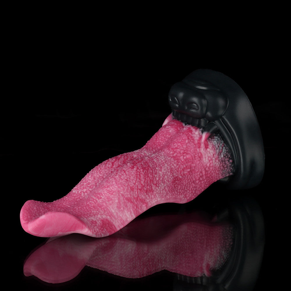 Pink Werewolf Tongue G Spot Fantasy Dildo