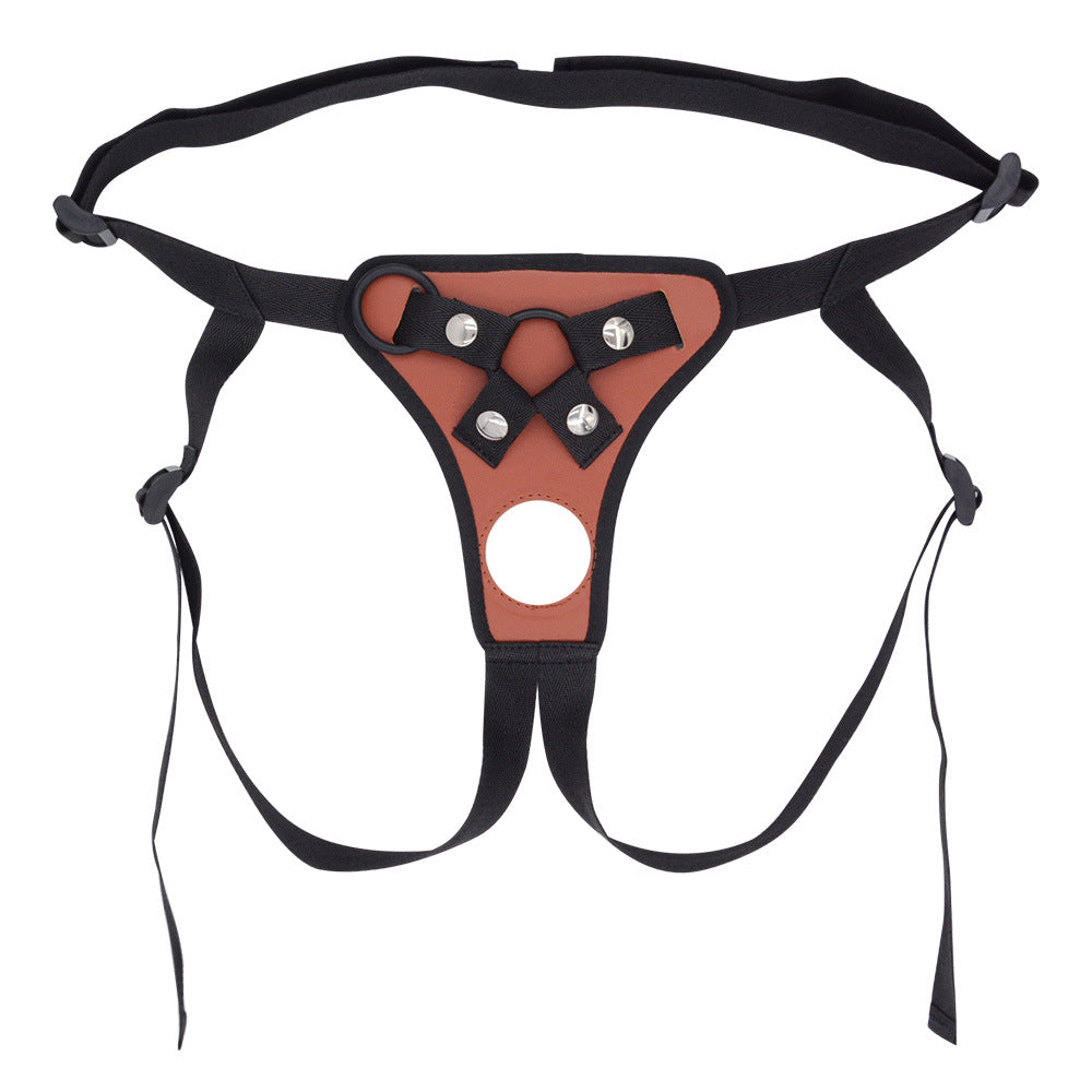 Brown Strap On Large Size Opening