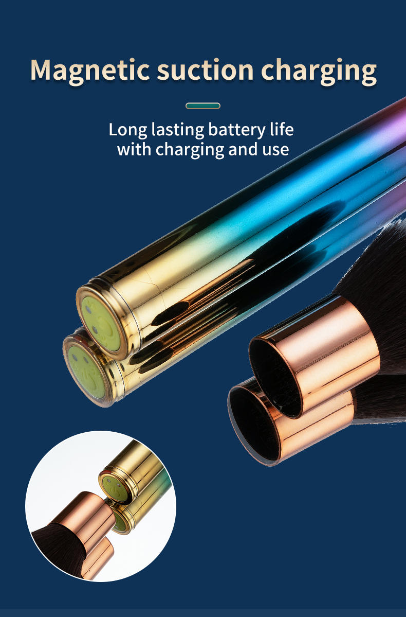 Colorful Makeup Brush Adult Toys Bullet Vibrator