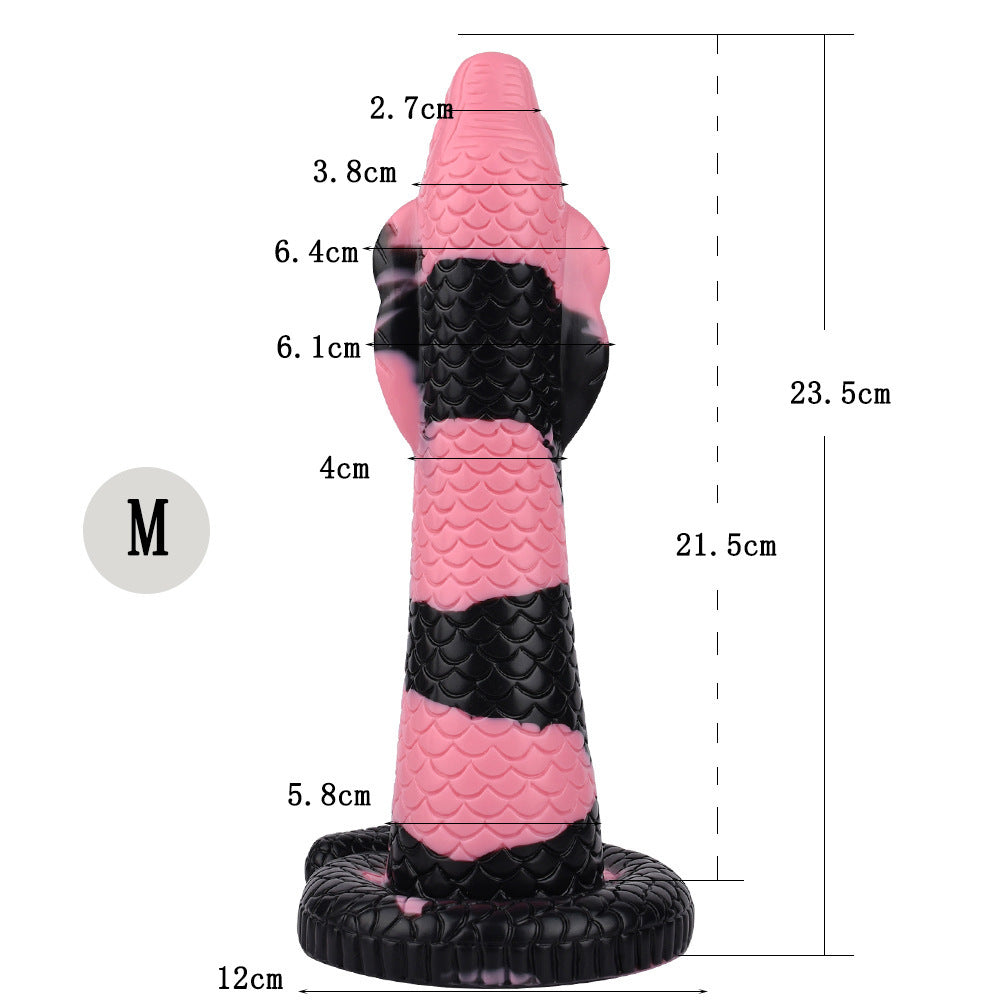 11 Inch Cobra Fantasy Snake Dildo—Multiple sizes