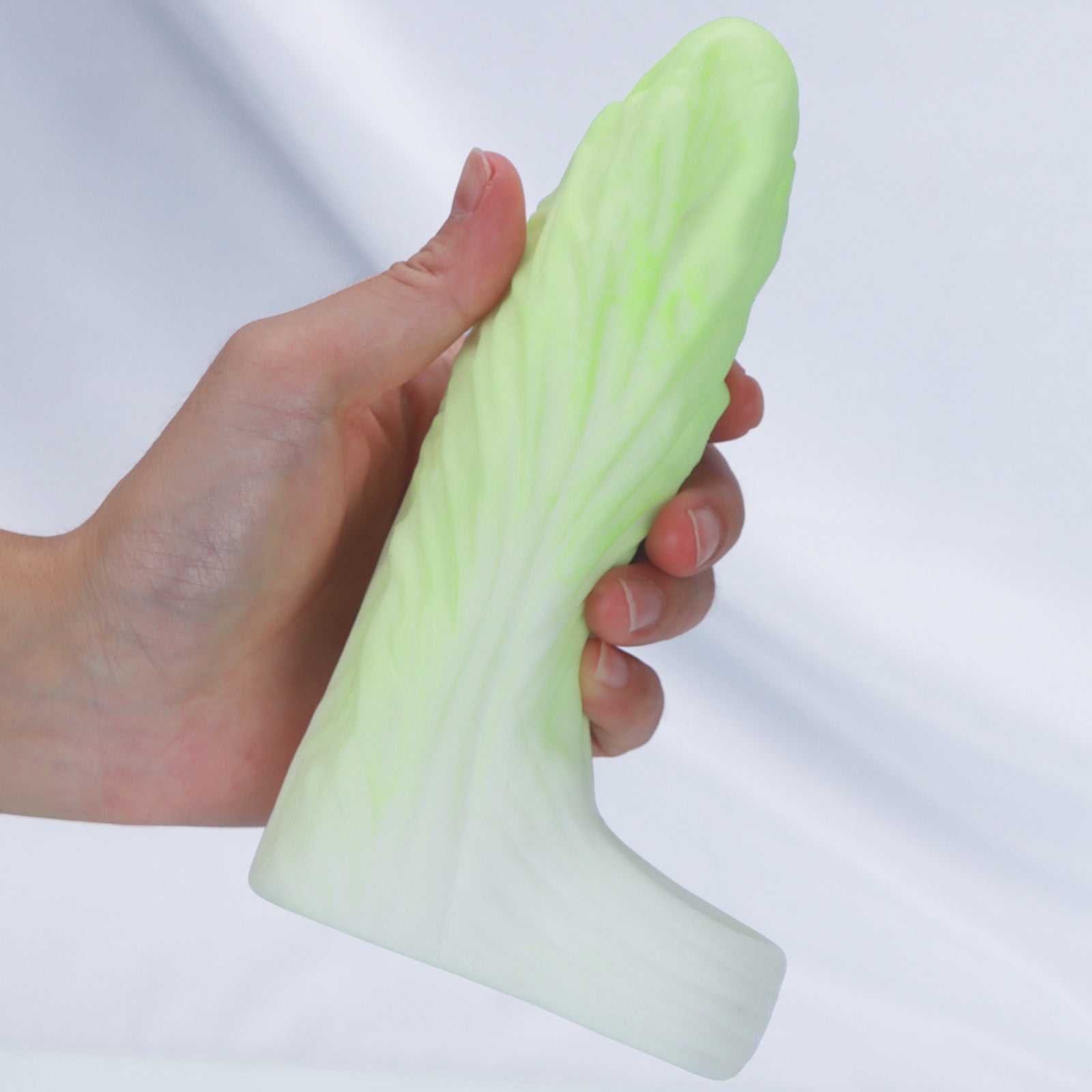 Cabbage Soft Silicone Men's Cock Sleeve