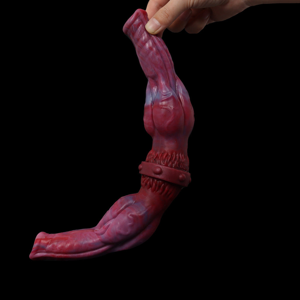 Red Animal Horse Double Knot Dildo