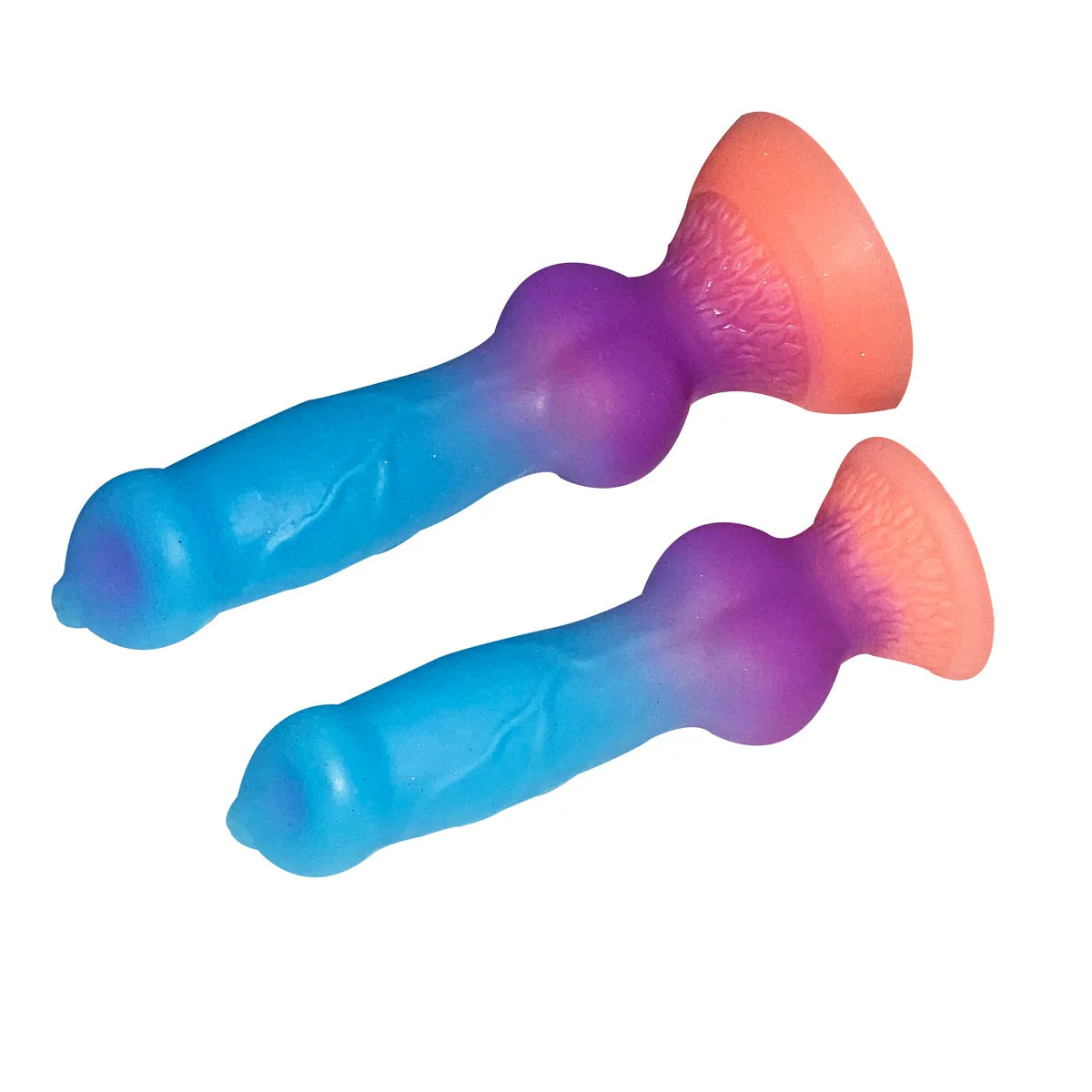 Blue Dog Glow in the Dark Dildo