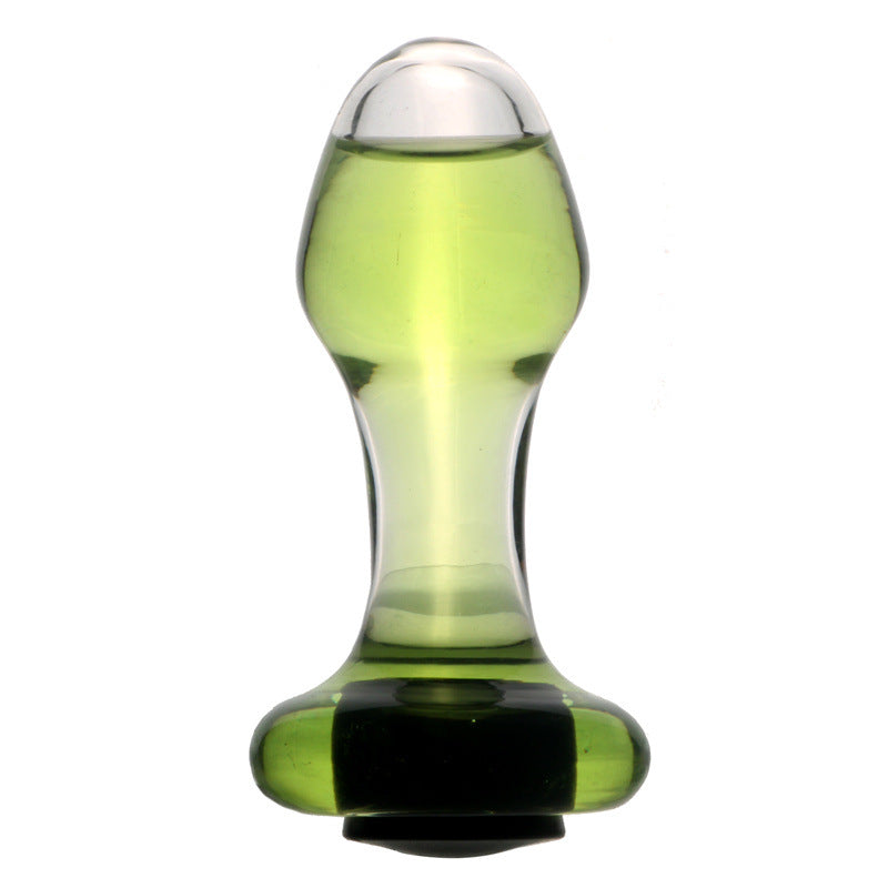 Hollow Heated Glass Anal Dildo