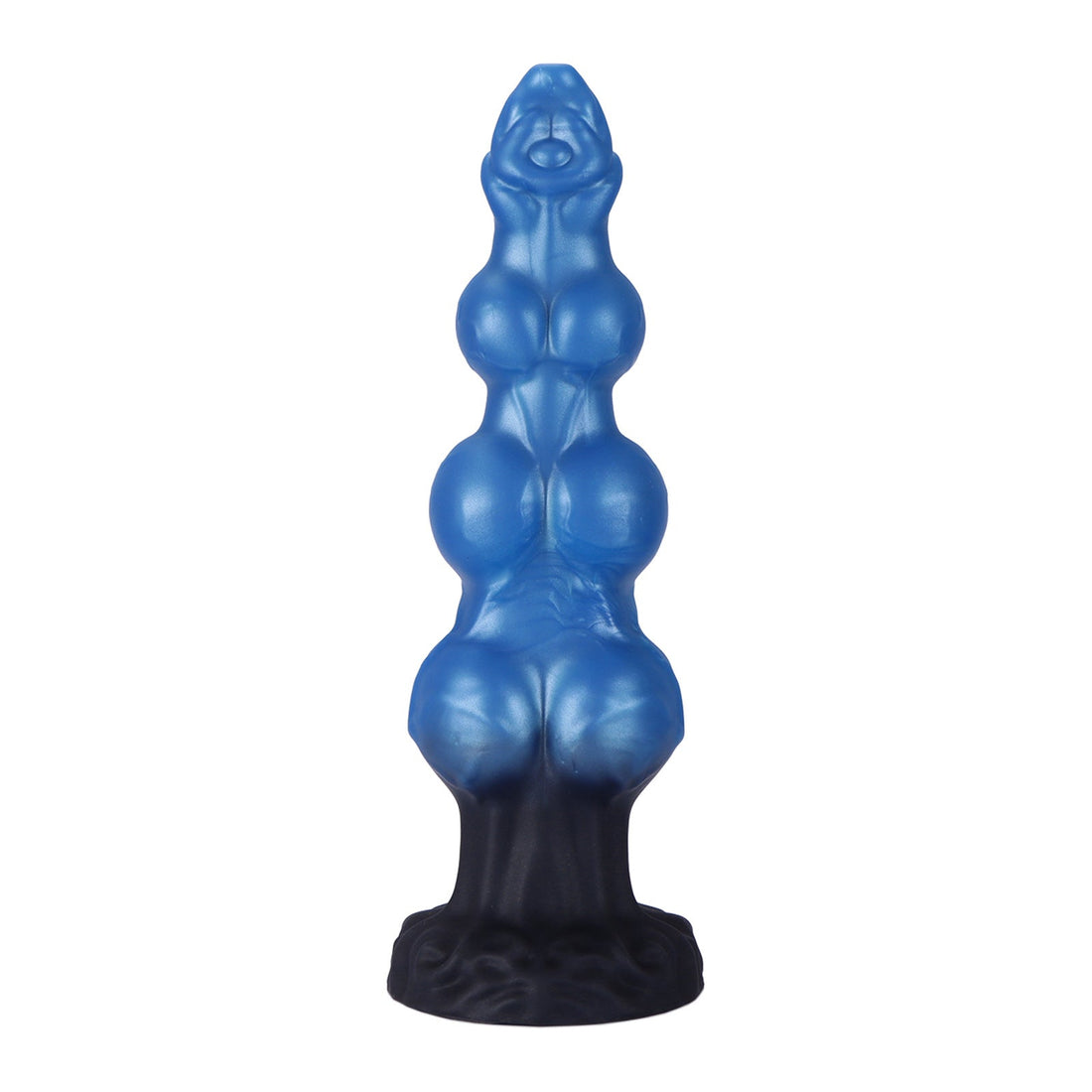 3 Knot Fantasy Silicone Dog Dildo