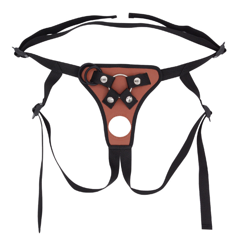 Brown Strap On Large Size Opening