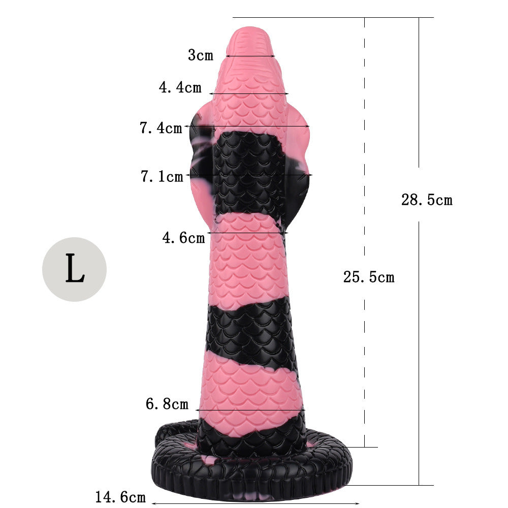 11 Inch Cobra Fantasy Snake Dildo—Multiple sizes