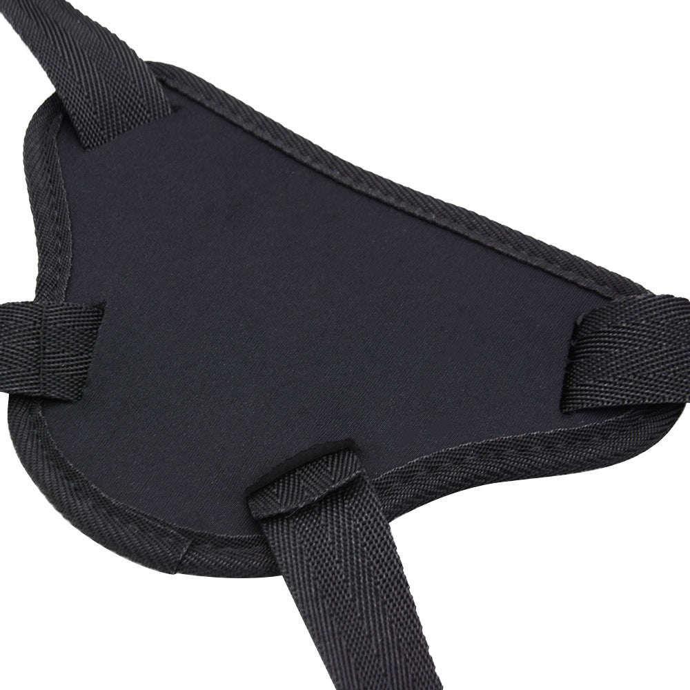 Lace Flower Black Plus Size Strap Ons