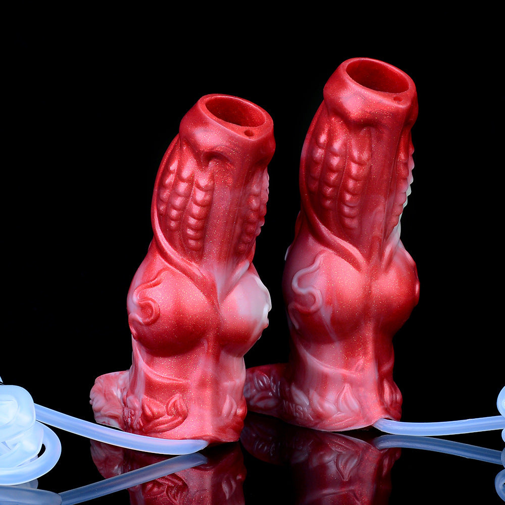 5 Inch Dog Knot Opening Cum Penis Sleeve