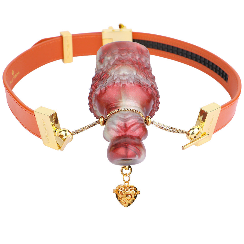 High End Silicone Fantasy Wolf Dildo Gag