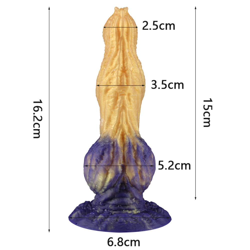 6 Inch Silicone Wolf Cock Small Dildo