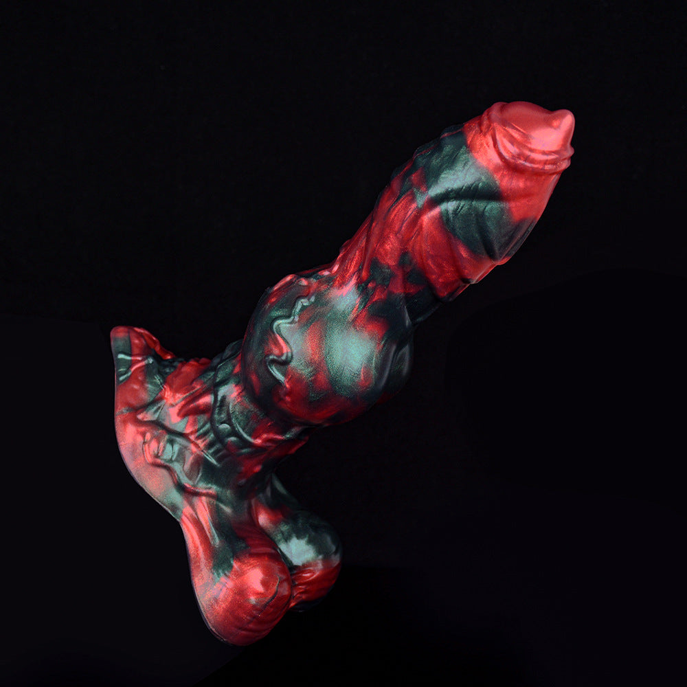 8.5 Inch Fantasy Silicone Dog Dildo