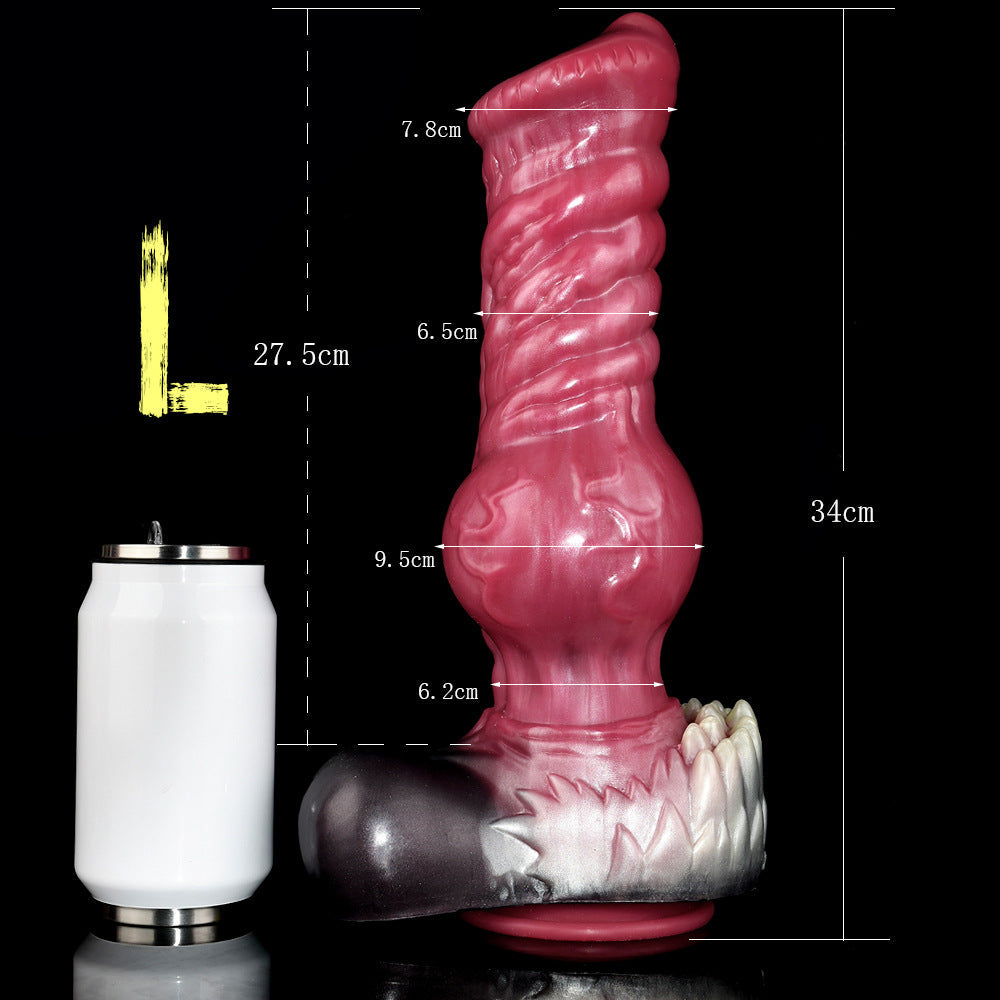 Pink Werewolf Giant Fantasy Monster Dildo