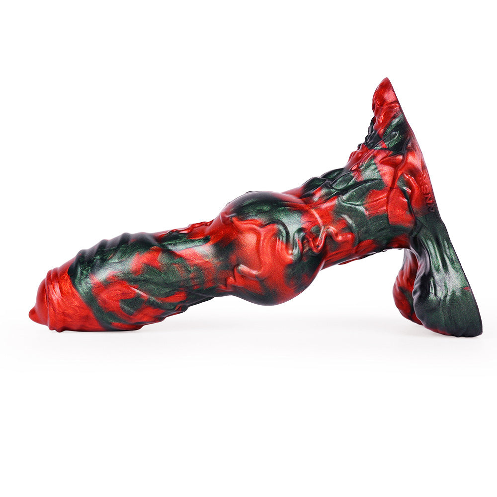 8.5 Inch Fantasy Silicone Dog Dildo